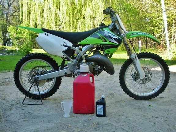 2 stroke dirt bike oil mix ratio 101