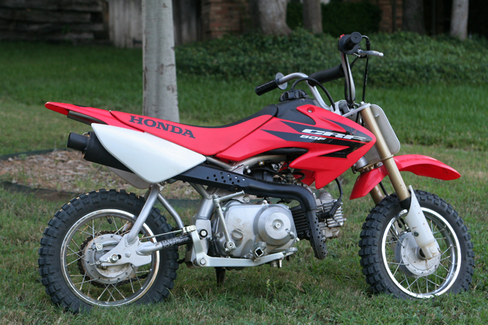 The Honda CRF50 is the standard for a quality little kids dirt bike