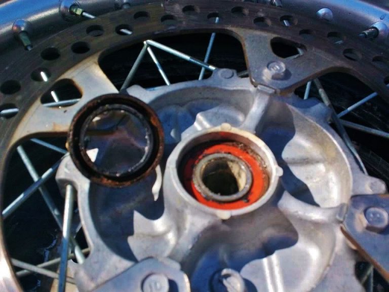 How To Remove and Replace Wheel Bearings On A Dirt Bike Motocross Hideout