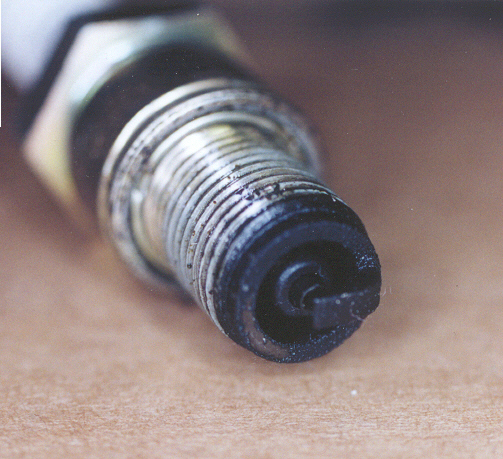 fouled spark plug