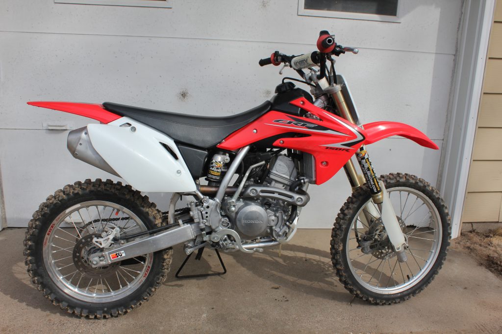 The CRF150R needs some mods to be a better trail bike