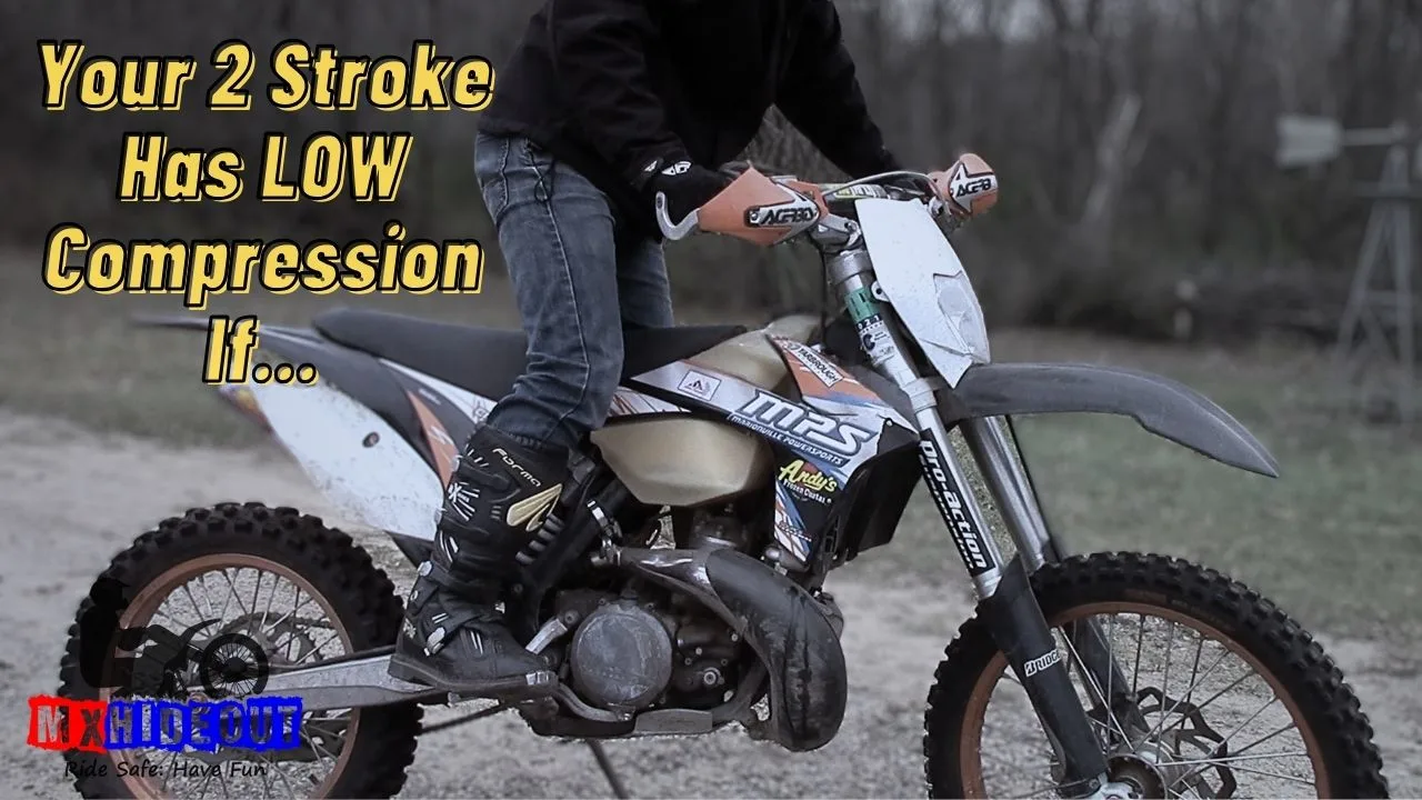 Low Compression Signs 2 Stroke 1 6 Common Symptoms Of A Worn 2 Stroke Dirt Bike Top-end & Why