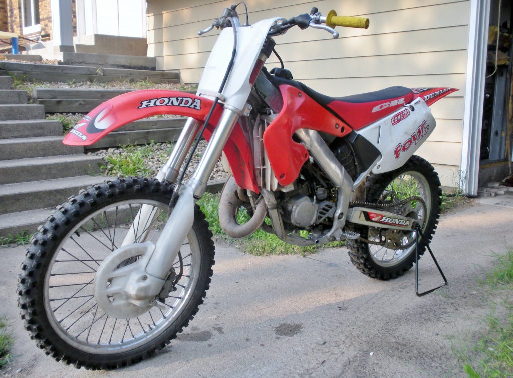 2001 Honda CR125 with a Keihin PWK air striker carb swap