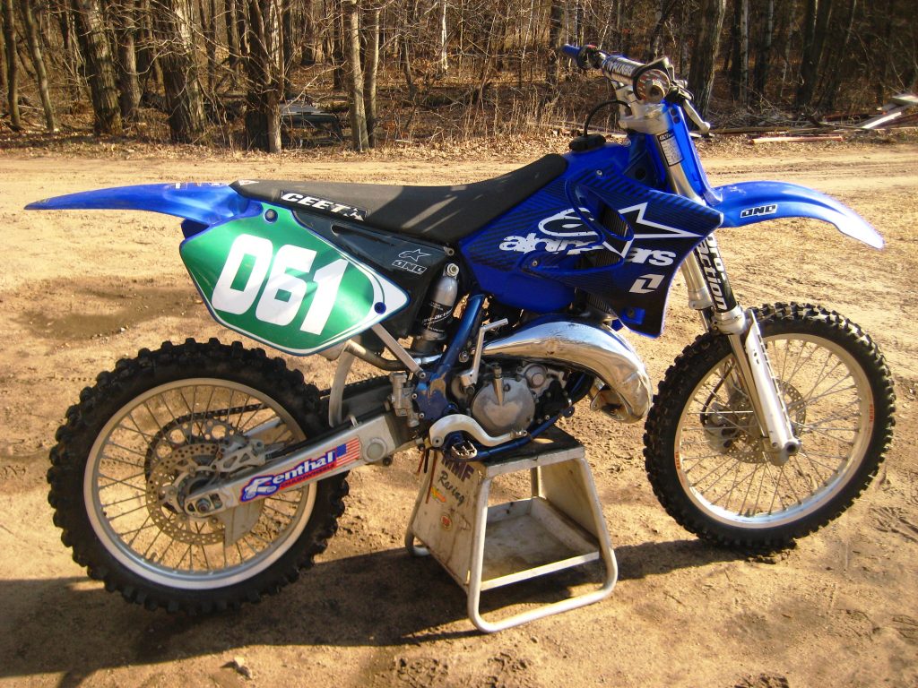 Used YZ125 motocross bike