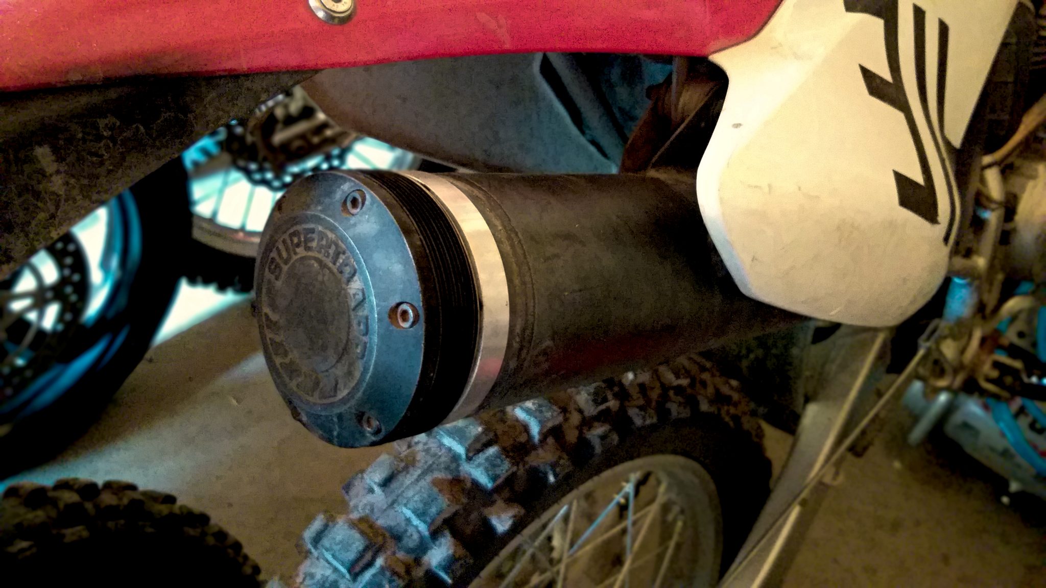 Dirt Bike Spark Arrestor Don't Burn Your Trails Down Motocross Hideout