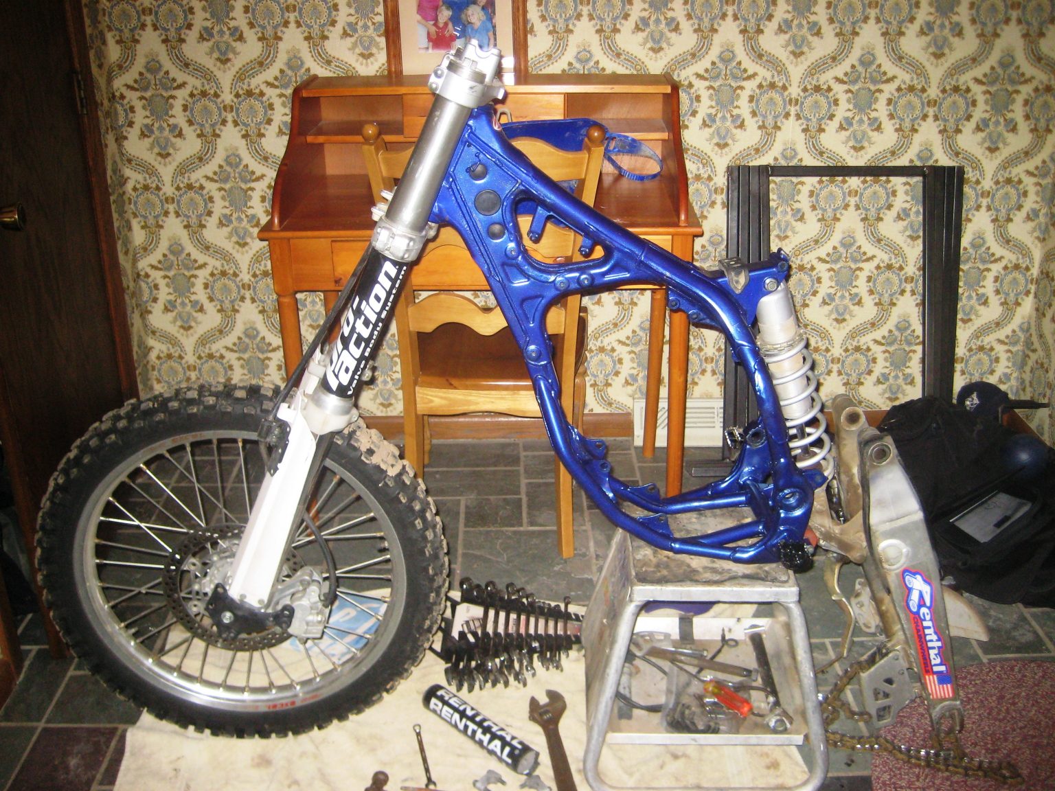 I Rebuilt My YZ125 In A Closet!? Motocross Hideout