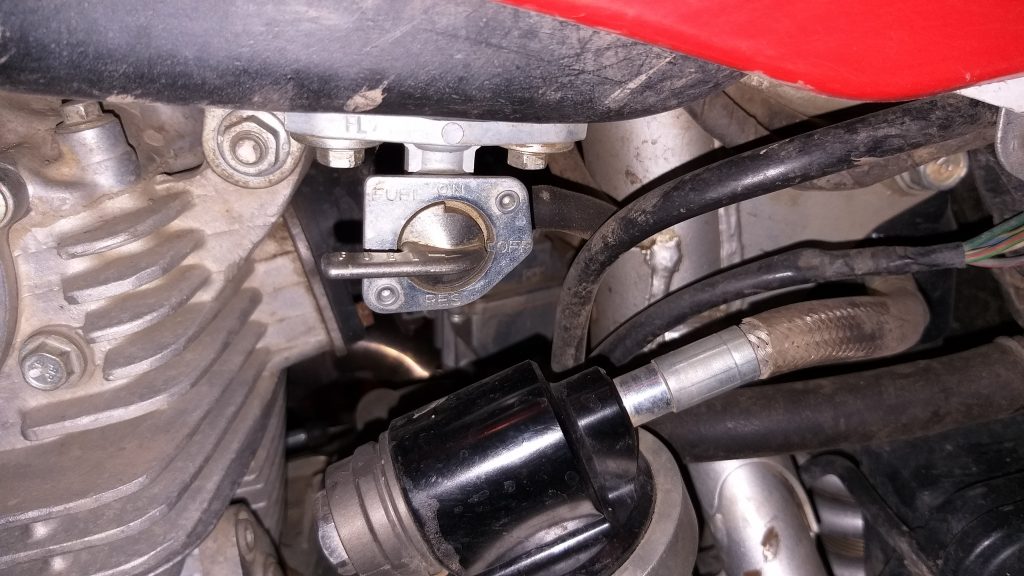 dirt bike petcock fuel valve