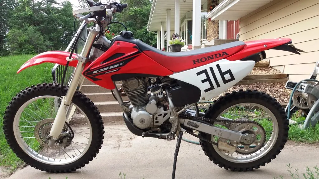 CRF230F CR85 Fork Conversion