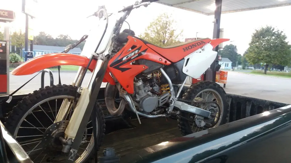 The 2005 Honda CR85 is still a good 2 stroke race bike if you're on a budget.