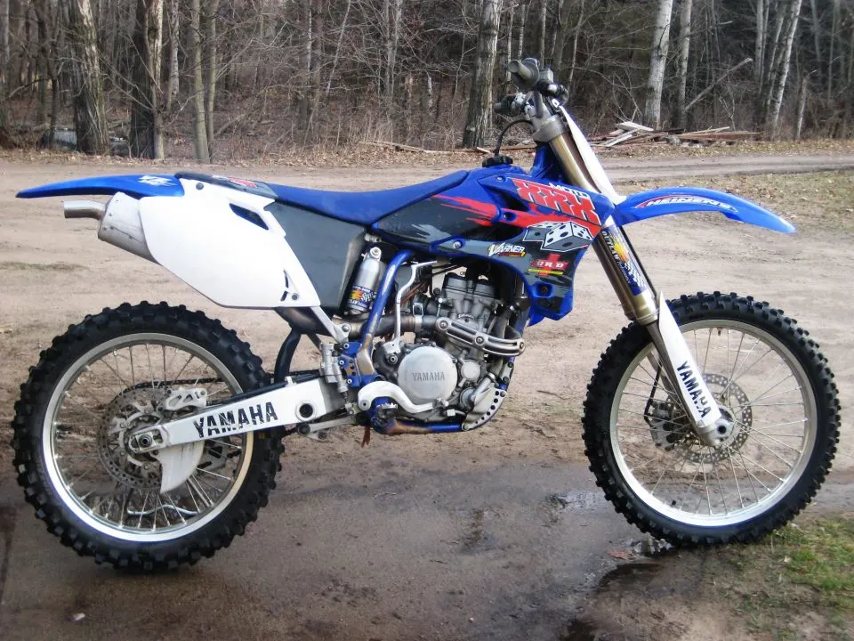 Yamaha YZ250F is one of the best cheap used motocross bikes for adults