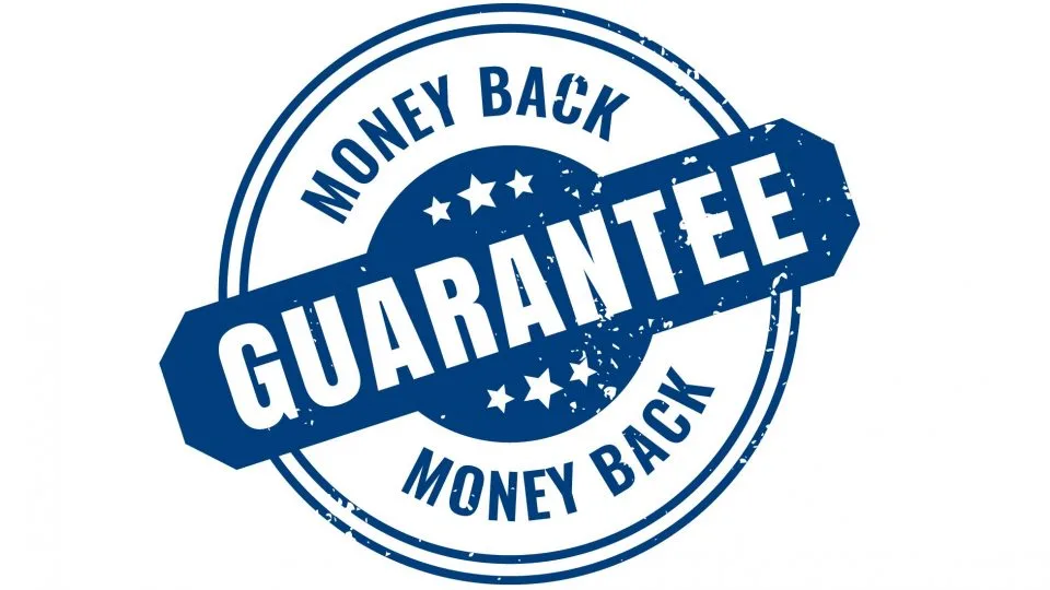 Money Back Guarantee TRB