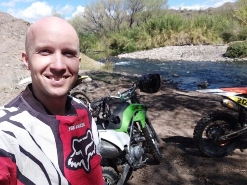 KLX230R Arizona Trail Ride March 2025 Flipped About Kelley Fager & MXHideout