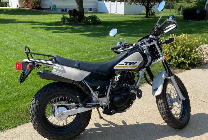 2019 Yamaha TW200 street legal dirt bike with fat tires