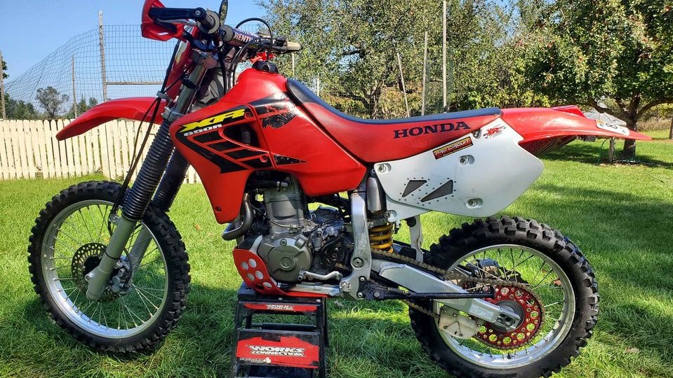 The Honda XR650R is a capable off-road race bike with some minor mods