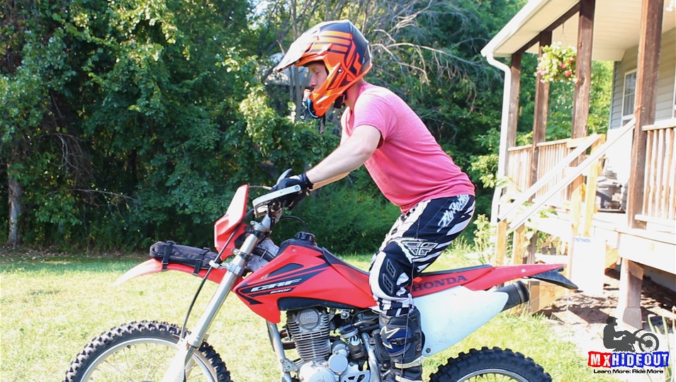 Proper Body Position Standing How To Easily Adjust Dirt Bike Suspension To Your Weight