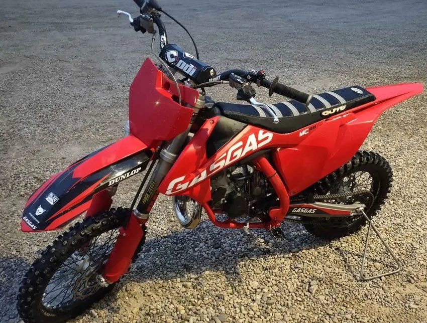 2021 GasGas MC 85 17/14 2 stroke motocross bike