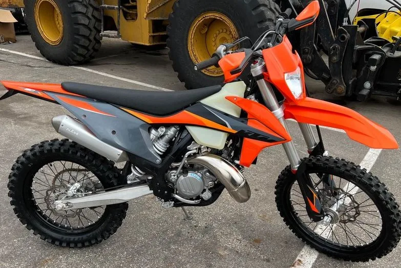 2021 KTM 150 XCW TPI 2 stroke enduro bike for trail riding