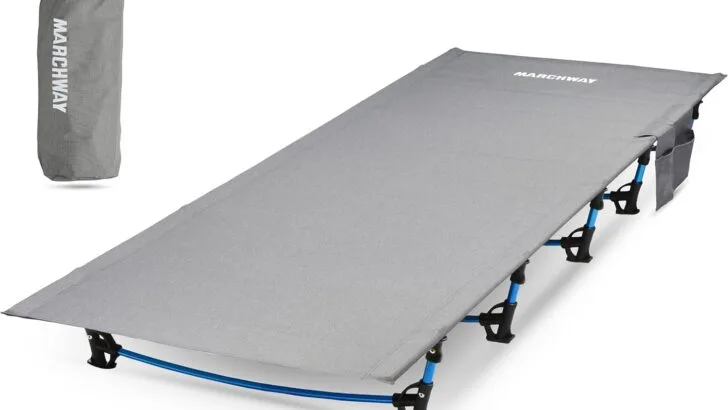 Marchway Ultralight Folding Tent Camping Cot Bed Dirt Bike Camping Trip Guide [25 ESSENTIAL Items]