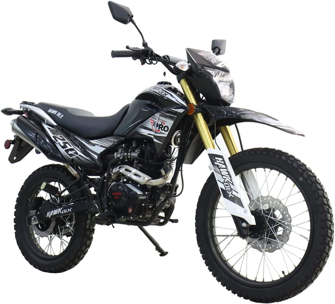 X Pro Hawk DLX 250 Street Legal Dirt Bike Best Dual Sport Motorcycle Based On Your Needs [2022]
