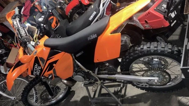 2003 KTM 200SX Best 200cc Dirt Bike Based On Your Needs