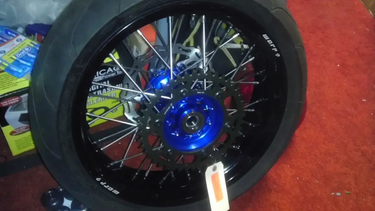 YZ450F Warp9 Sumo Wheels 2 How To Make A Dirt Bike Street Legal [Is It Possible?]