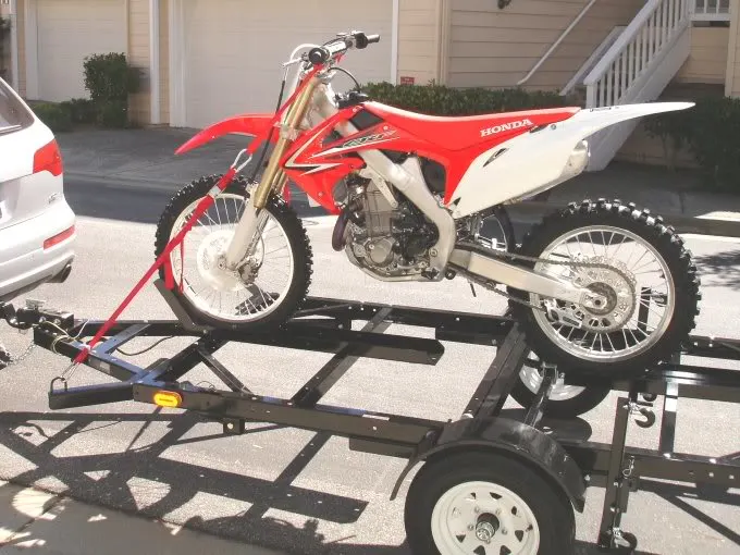 Folding Dirt Bike Trailer How To Transport A Dirt Bike [5 Easiest Ways]