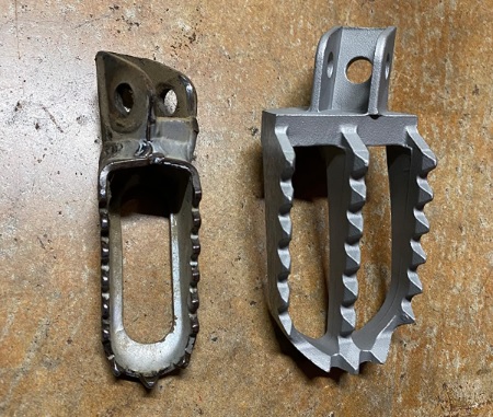 KLX110 IMS Footpegs Best KLX110 Upgrades That Are ACTUALLY Worth It