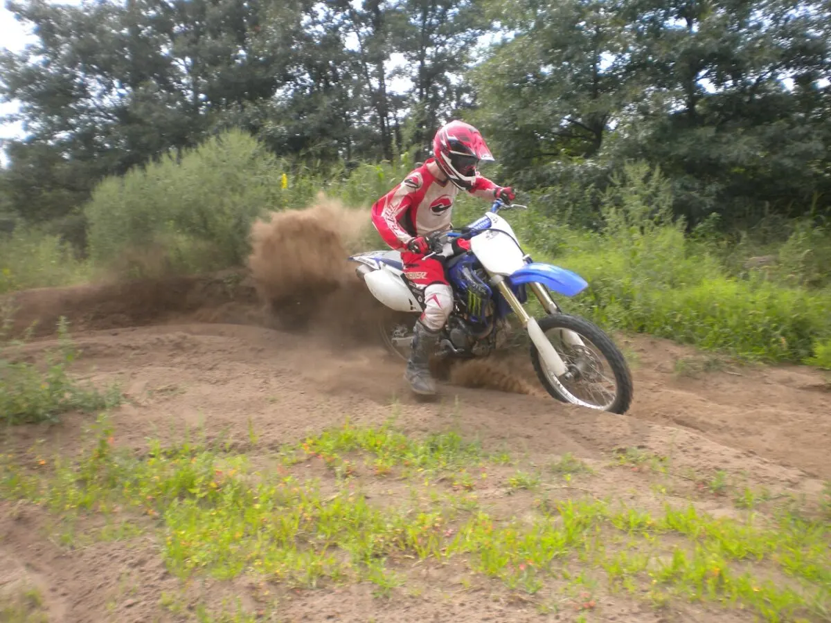 Riding A Dirt Bike In Sand What Dirt Bike Tire Size You Have [& Which Is Best]