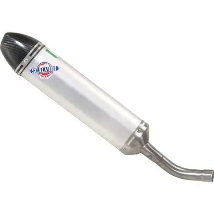Scalvini Factory Silencer Aluminum With Carbon End Cap The Best 2 Stroke Dirt Bike Exhaust Based On YOUR Needs