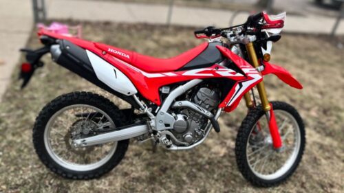 honda crf250l dimensions
