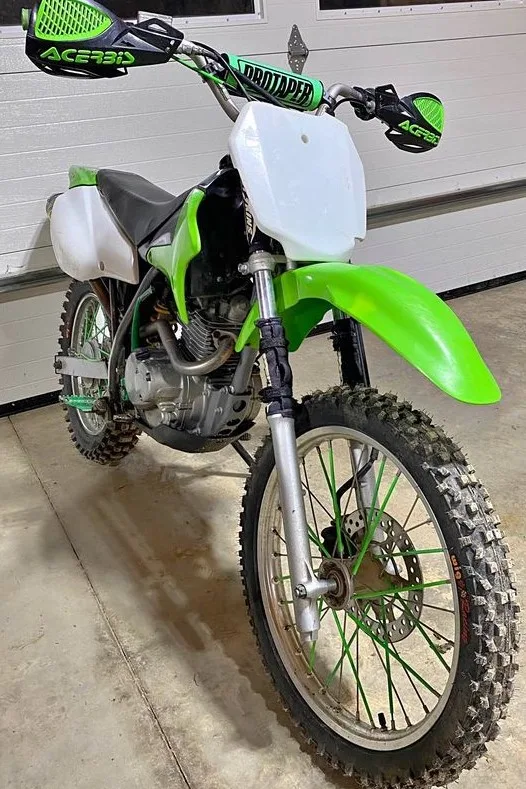 Klx 125 best sale big wheel