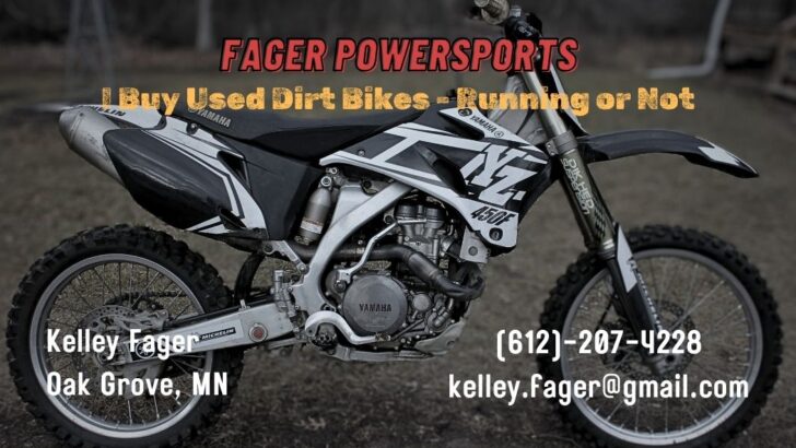 Fager Powersports Business Card Front Fager Powersports