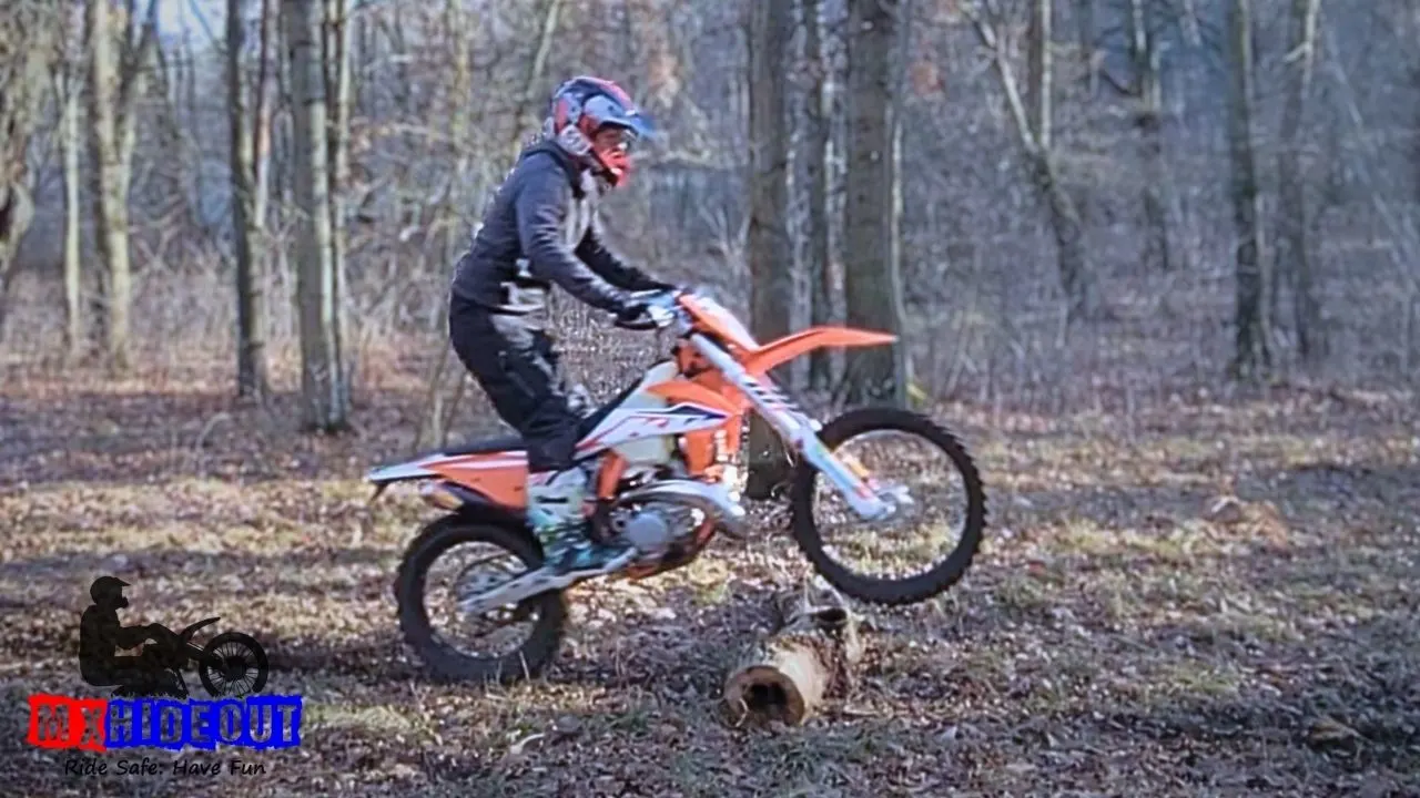 Wheelie Over Log Timothy Lampe Logs & Roots Made Easy