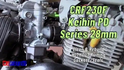 CRF230F Keihin PD Carb Clean Rebuild 1 Carb Rebuilding For Newbies
