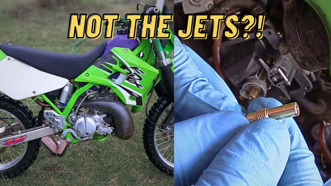 KDX220 Running Rich 5 KDX220 Running Rich or Bogging? What Fixed This One